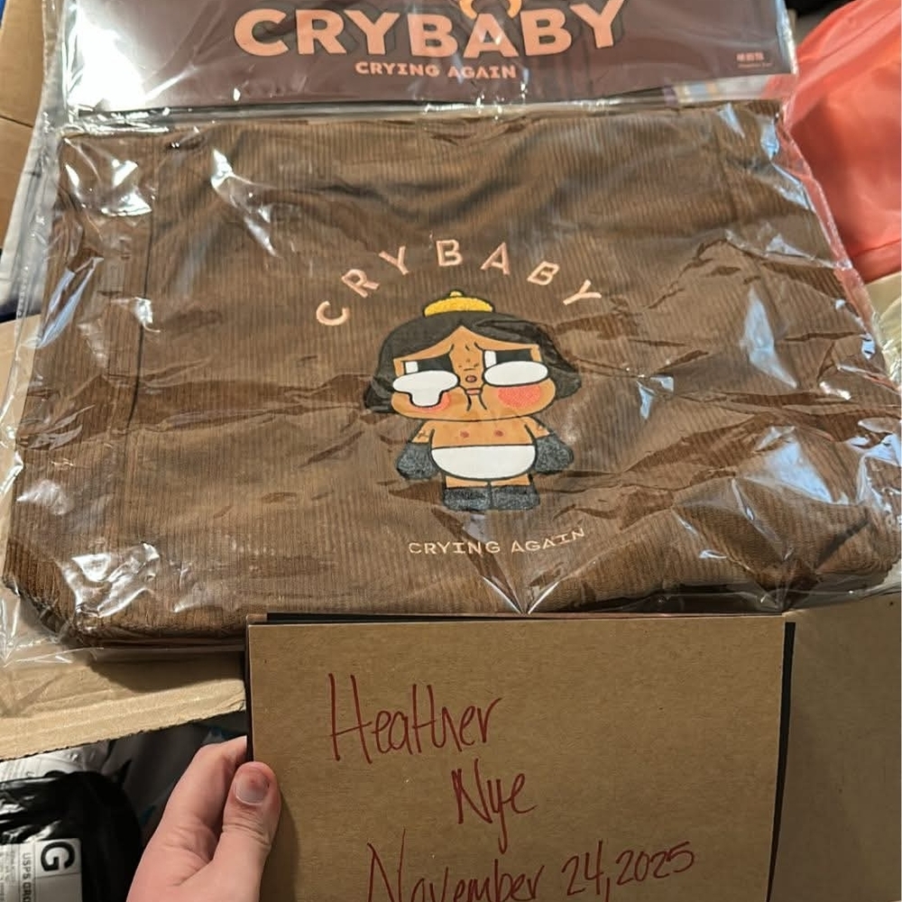 Cry Baby Brown Tote Bag